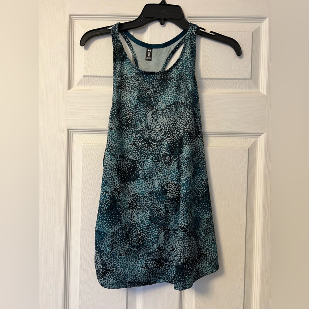 NEVER WORN — Under Armour, CoolSwitch Run Printed Tank